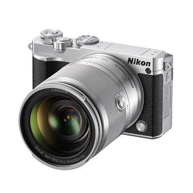 Nikon 1 J5 Kit 10-30mm with 10-100mm Kamera Mirrorless - Silver