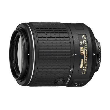 Nikon AF-S 55-200mm VR II f/4-5.6G ED Lensa Kamera