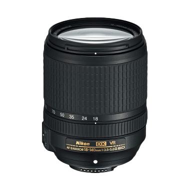 Nikon AF-S DX Nikkor 18-140mm f/3.5-5.6G ED VR Lensa Kamera