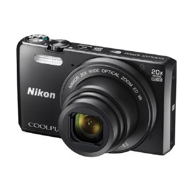 Nikon Coolpix S7000 Kamera Pocket - Hitam