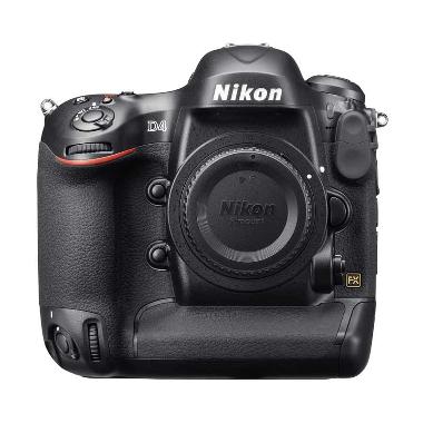 Nikon D4 Body Only Kamera DSLR - Black + Free LCD Screen Guard