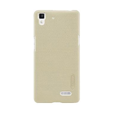 Nillkin Frosted Shield Casing for Oppo R7 or Oppo R7 Lite - Gold