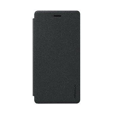 Nillkin Sparkle Black Leather Casing for Huawei Ascend P8 Lite