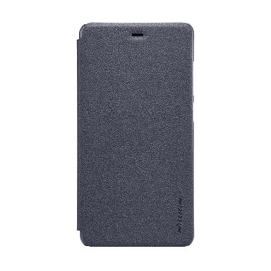 Nillkin Sparkle Flip Cover Casing for Xiaomi Mi4s or Mi 4s - Black