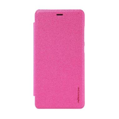 Nillkin Sparkle Leather Casing for Xiaomi Redmi 3 - Pink