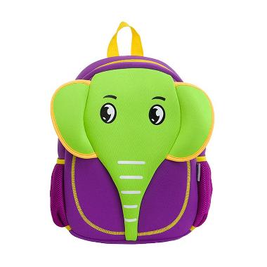 Nohoo Elephant Purple Backpack Tas ...