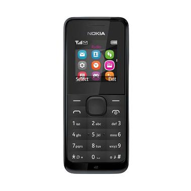 Nokia 105 Handphone - Black