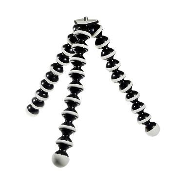Octopus Large Flexibel Tripod for DSLR Camera - Hitam Putih