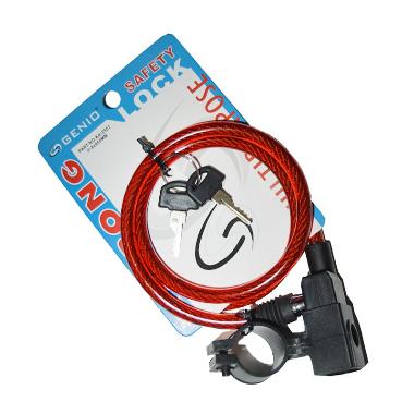 Jual Oem Genio Spiral Kunci Sepeda Merah Kecil Harga Kualitas Terjamin Blibli jual oem genio spiral kunci sepeda merah kecil harga kualitas terjamin blibli