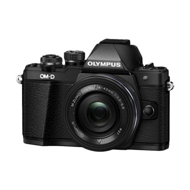 Olympus E-M10 II Kit 14-42mm EZ Hitam Kamera Mirrorless