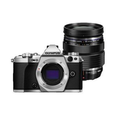 Olympus Digital Camera OM-D E-M5 Mark II with 12-40mm PRO Silver/Black