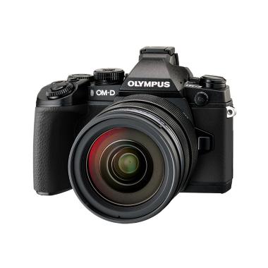 Olympus OMD EM1 Kit 1240 Kamera Mirrorless - Black
