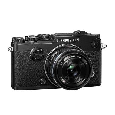 Olympus PEN-F Kit 17mm F/1.8 Kamera Mirrorlees - Black