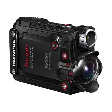 Olympus Stylus Tough TG-Tracker Act ... lack + Free Micro SD 64GB