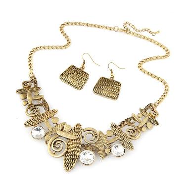 Omomart RKL7099 Metal Fashion Set Kalung