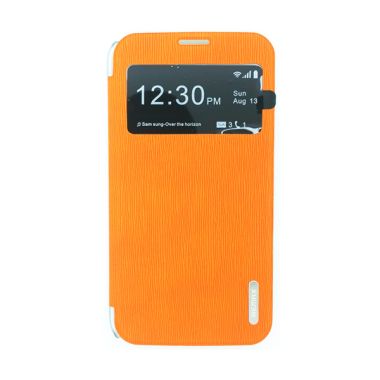 Remax Youth Leather Orange Flip Cov ...