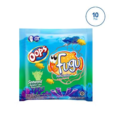 Oops Fugu Biscuit Fugu Seaweed [8 Gr/10 RCG]
