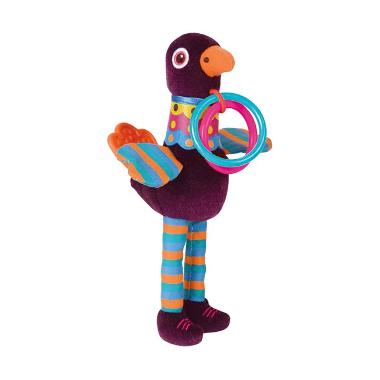 Oops Boneka Rattle Multi Fungsi Peacock Lady OP11007 00 Mainan Anak