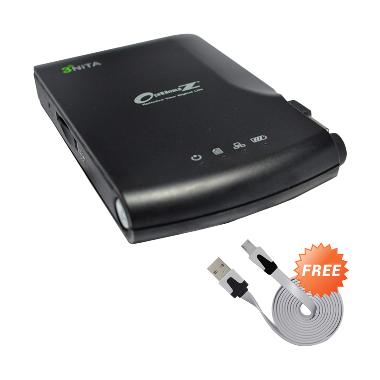 OptimuZ 3Nita Router Wireless - Bla ... o USB Flat Noodle 1 Meter