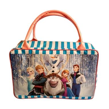 Jejo Traveling Bag Tas Sekolah Koper Anak Besar Motif Frozen Biru