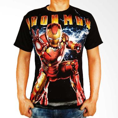 Jejo Karakter Iron Man Kaos Pria