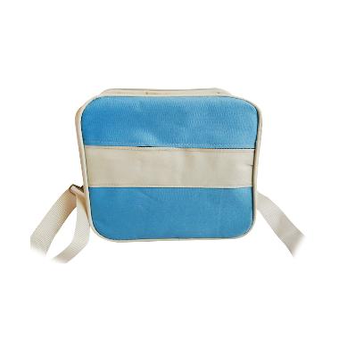 Orange Collections Cooler Bag - Abu-Abu Biru