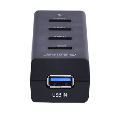 Orico H-4013-U3 Hitam USB Hub [4 Port/USB 3.0]