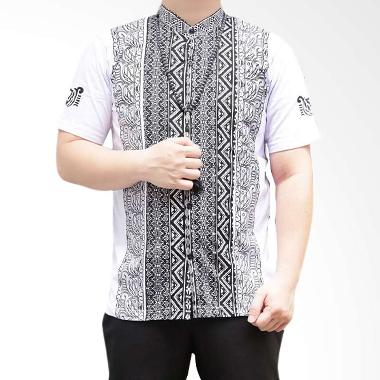 Ormano Eksklusif N40 Baju Koko Muslim Pendek - Putih