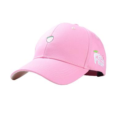 Ormano Snapback Fresh Fruits Topi Baseball - Pink