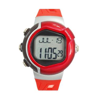 Ormano Sport Tracker Watch Red - Jam Tangan Olahraga