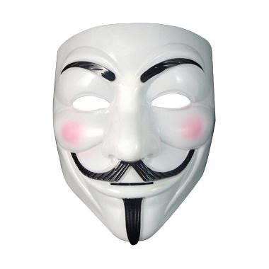 Jual Ormano Topeng Vendetta Mask Occupy Anonymous Cosplay 