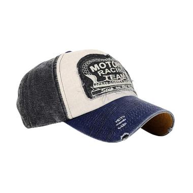 Ormano Topi Baseball Snapback Cap Motor Racing Team - Hitam