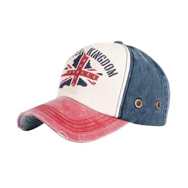 Ormano Topi Baseball Snapback Cap UK - Biru Navy