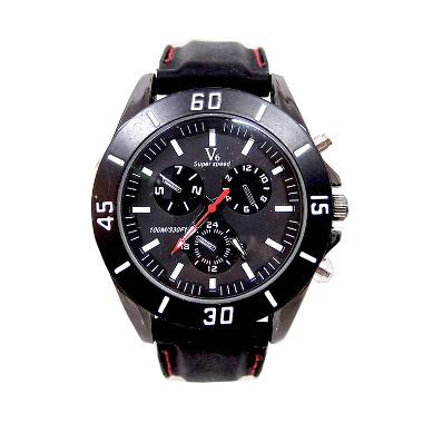 Ormano V6 Fashion Watch Jam Tangan Pria - Hitam Hitam