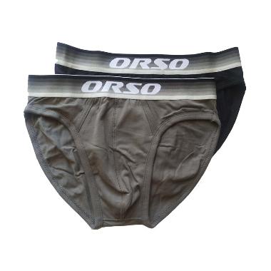 Orso Mid Rise Celana Dalam Pria [2 Pcs]
