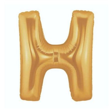Jual Our Dream Party Huruf H Emas Balon [100 cm] Online