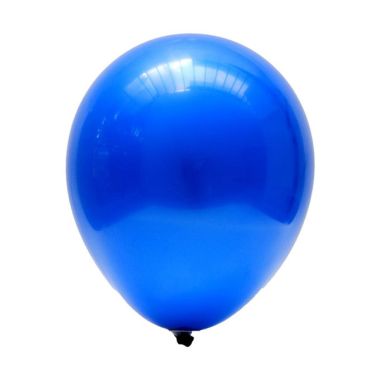 Jual Our Dream Party Latex Metalik Biru Tua Balon Online