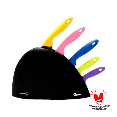 Oxone Rainbow Knife Set OX-606 Pisau