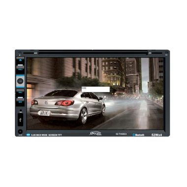 Oxygen 02-TV6923 Hitam Double Din Head Unit Mobil
