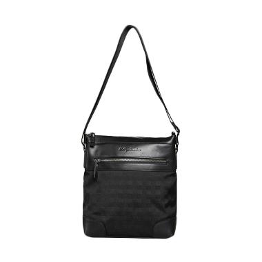 Jual Phillipe Jourdan Bryan Messenger Bag Black Tas Pria