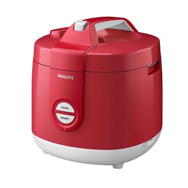 Philips HD 3127 Premium Series Red Rice Cooker [2 Liter]