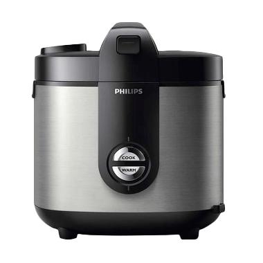 PHILIPS HD3128/33 Viva Colection Rice Cooker - Silver