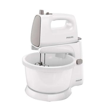 Philips HR1559 New Stand Mixer - White Gray