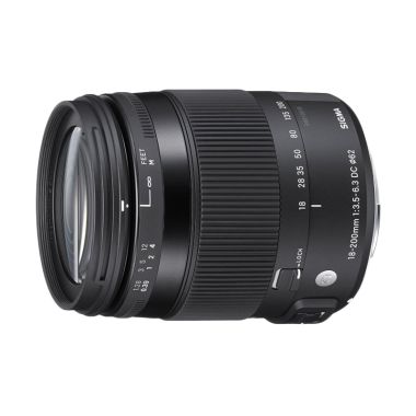 Sigma 18-200 mm F 3.5-6.3 DC Macro OS HSM (C) Lensa Kamera for Nikon