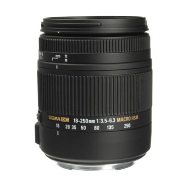 Sigma 18-250mm F 3.5 -6.3 DC Macro OS HSM Camera Lens For Nikon