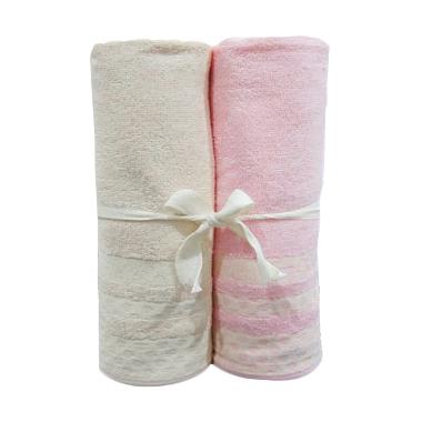 Pierre Cardin Handuk Mandi Polos PC9433L0-36NN-MIX2 Set [2 Pcs]                                                                 