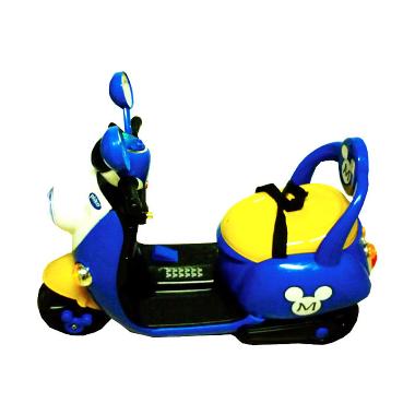 Pliko Pk 8500/7788 Motor Scoopy Remote Mainan Anak - Blue