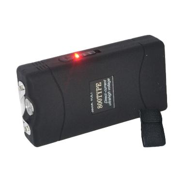 Police 800 Stun Gun Kotak Alat Kejut Setrum Listrik - Hitam