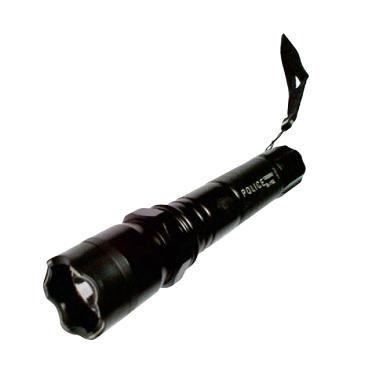 Police JL 2014 Stun Gun Senter Setrum - Hitam