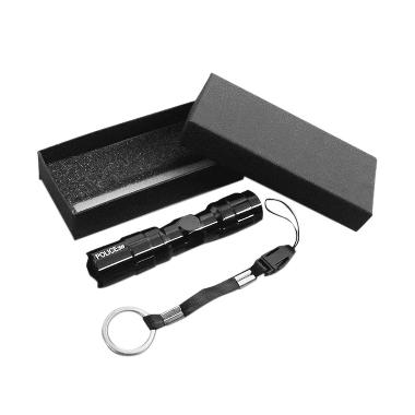 Senter Police LED 3W Mini Flashlight + Box, Lampu Praktis, Portable
